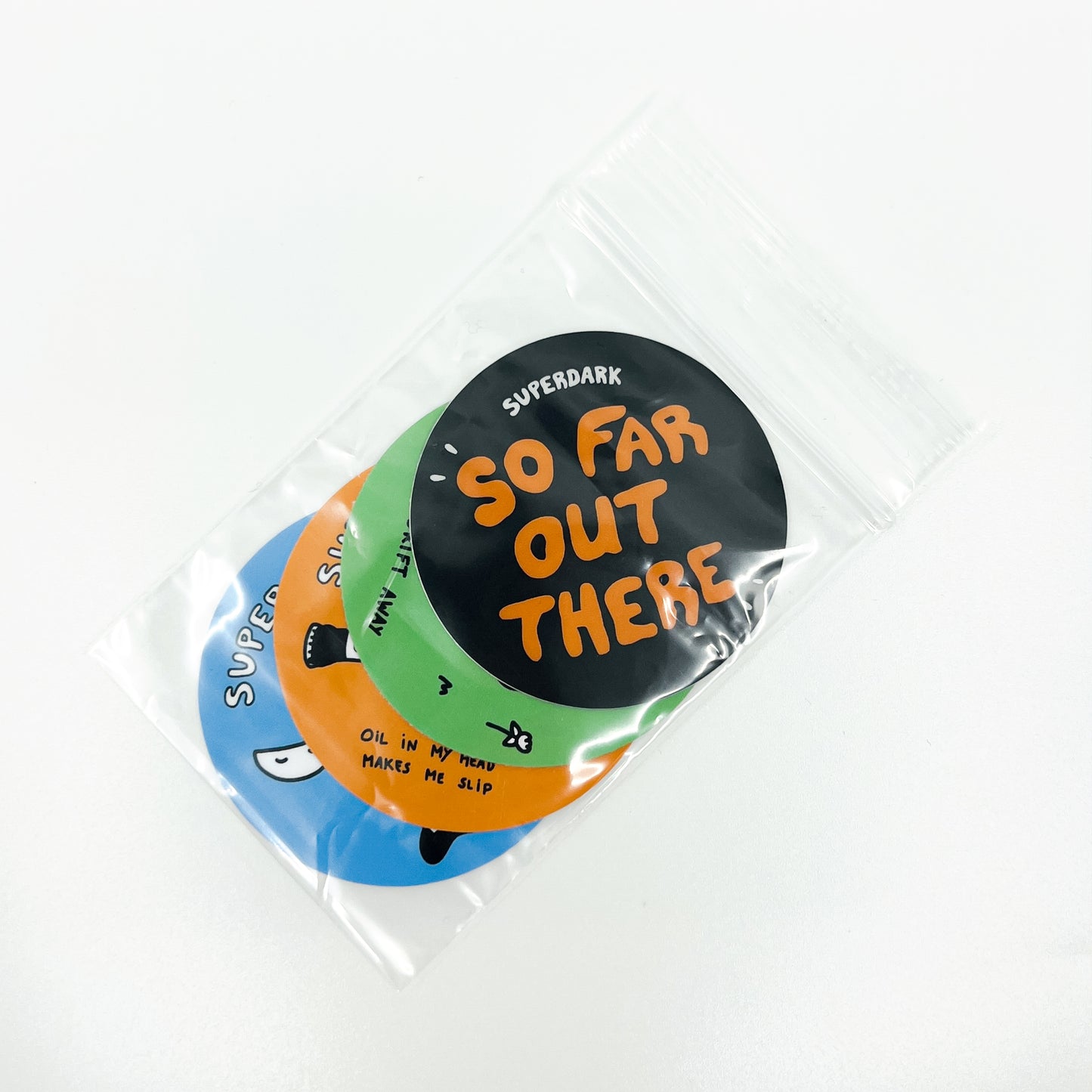 "So Far Out There" Sticker Set